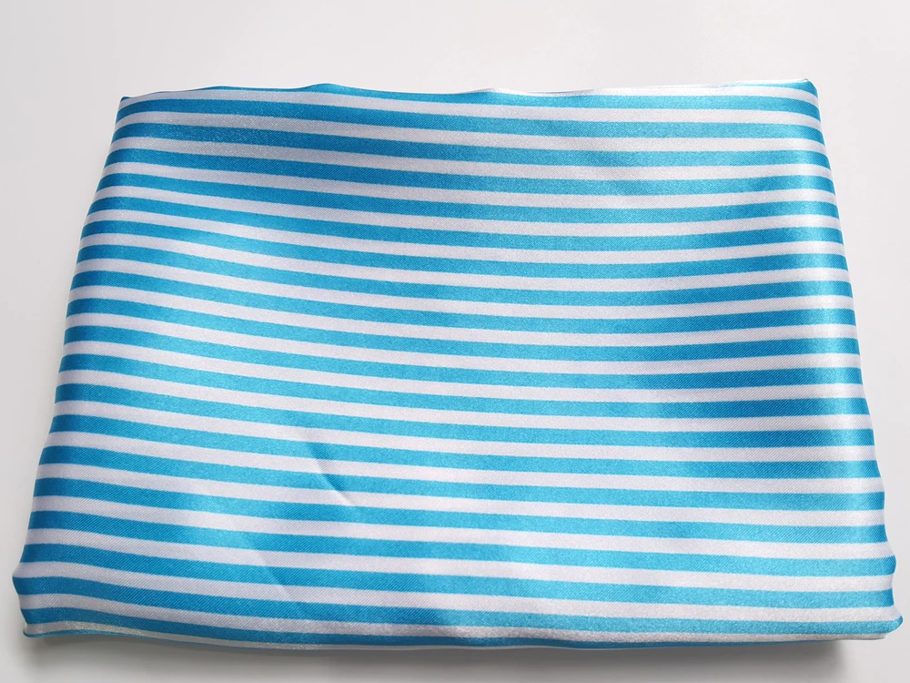Satin-Stoff 58 Zoll Breit | 2 Meter | 5 Meter | Gestreiftes Material Futterstoff Seidiger Satin Großhandel – Detail 28