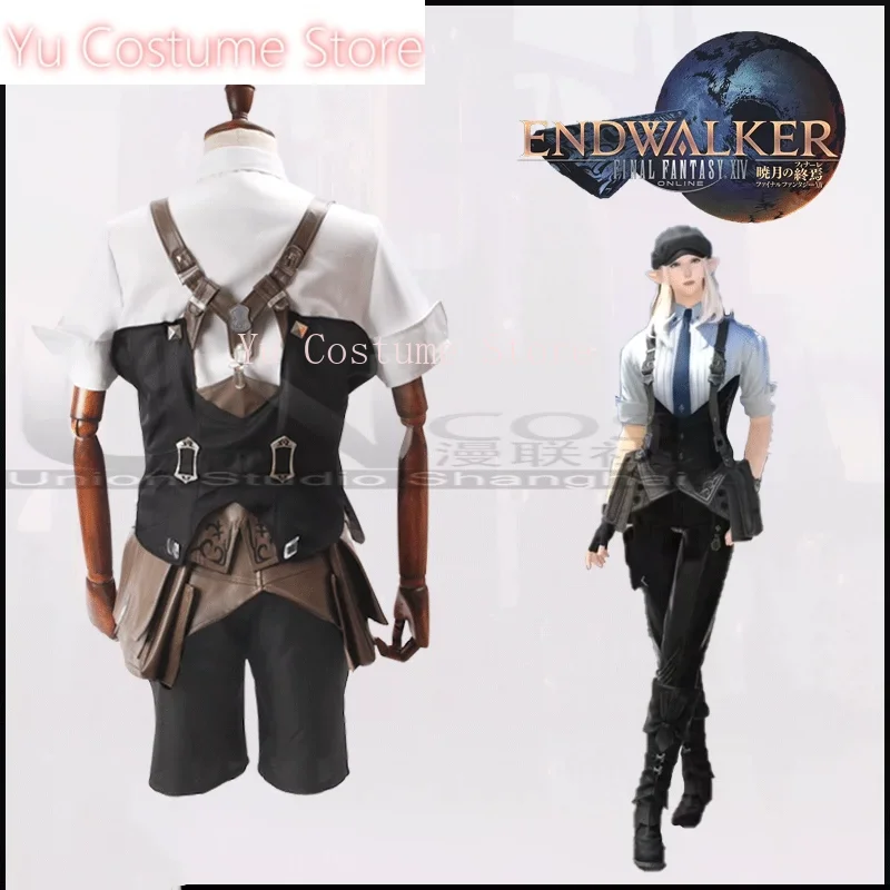 YuCraftsman Work Shirts Men Cosplay Costume Cos Game Anime Party Uniform Hallowen Play Role Clothes Clothing New Full