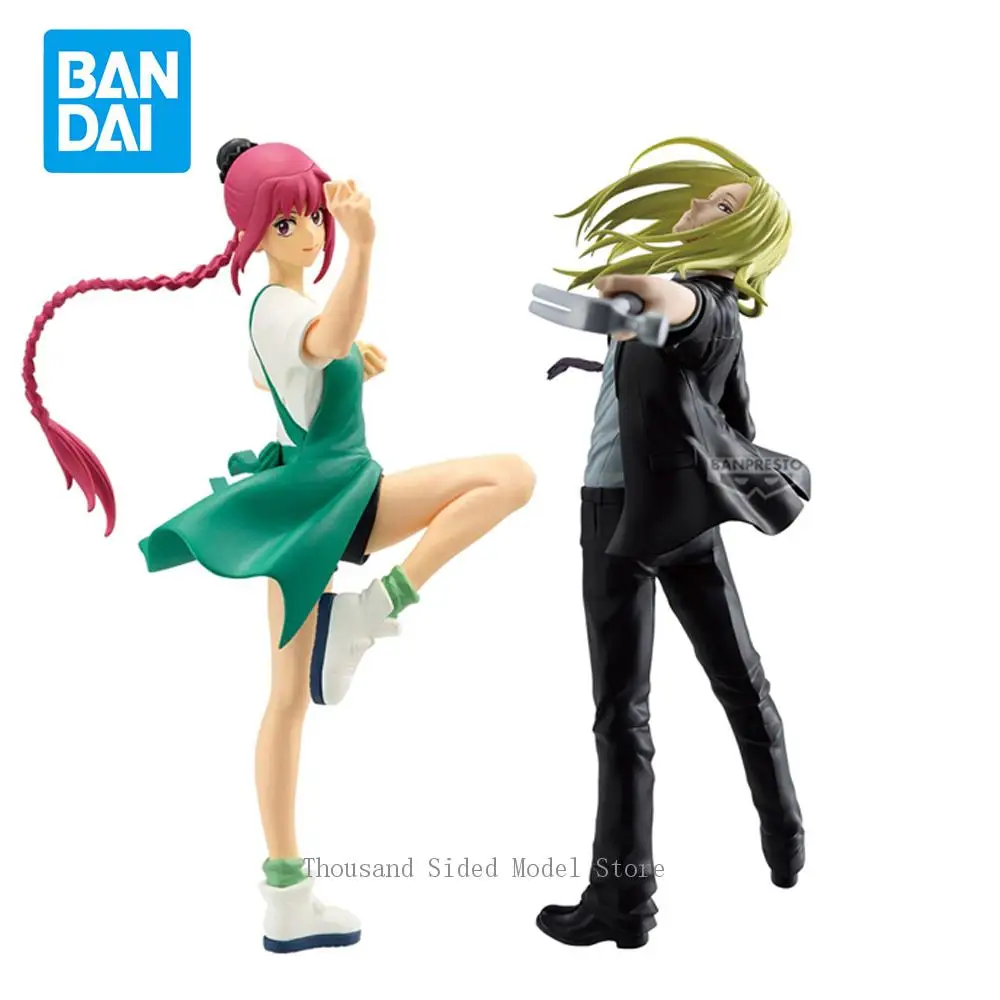 

In Stock Original Banpresto Vibration Stars Sakamoto Days Shaotang Ru Shishiba Action Figure Children Collection Toys Anime Gift