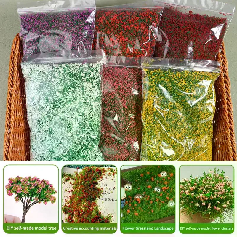 

60g Static Grass Powder Realistic Turf Flocking Material For DIY Diorama Sand Table Model Railway Landscape Scenery Decoration