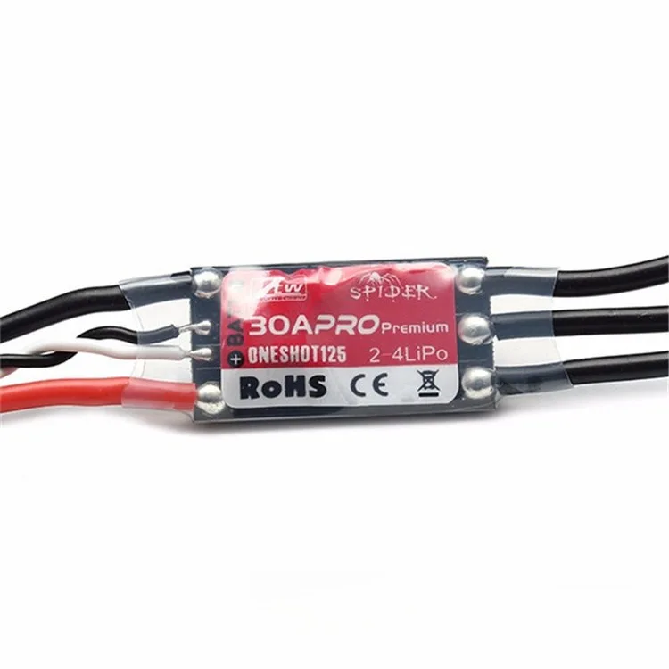 

ZTW Spider PRO Premium 30A Spider ESC 2-6S/2-4S Аксессуары для моделей самолетов