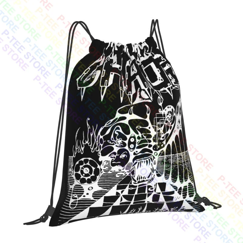 Order From Chaos Will To Power Angelcorpse Revenge Drawstring Bags Gym Bag Newest Beach Bag Personalised Outdoor Running