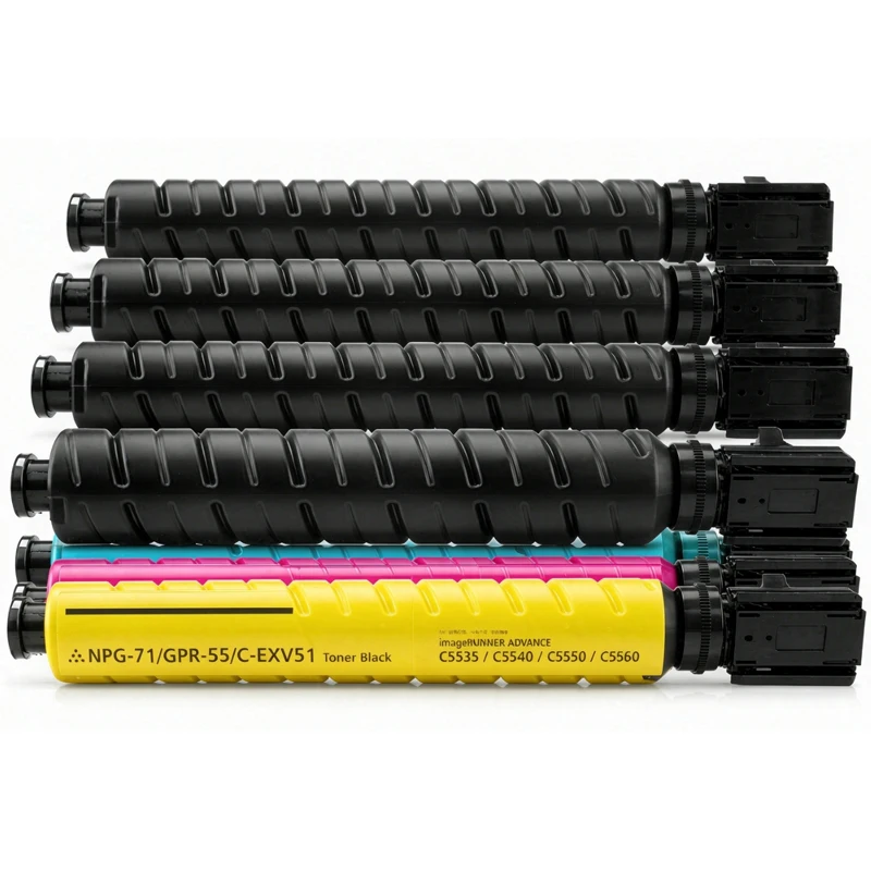 NPG-71 NPG71 GPR-55 C-EXV51 Toner Cartridge Compatible For Canon IR ADV C5535 C5540 C5550 C5560 DX C5735 5740 5750 5760 Printer