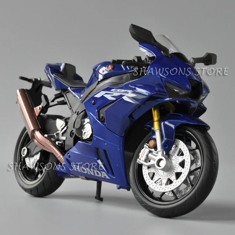 1:12 Scale Diecast Motorcycle Model Toys Honda CBR1000RR-R Fireblade Sport Bike Miniature Replica Collectible