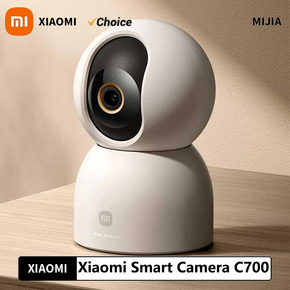 

Xiaomi Smart Camera C700 Editie 4K Full Color Bidirectionele Spraak 8 Megapixels 360 ° View Werk Infrarood Nachtzich CN Version
