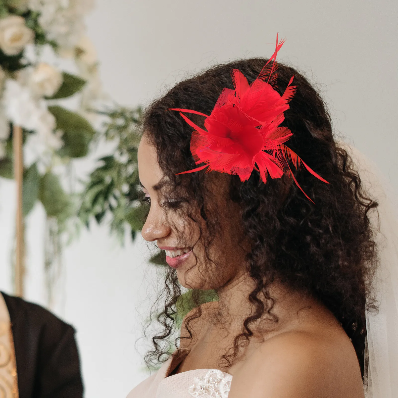 

Hair Clips Wedding Accessories Bridesmaid Side Clip Bridal Headdress For Women Party Prom Banquet Hair Tools Styling