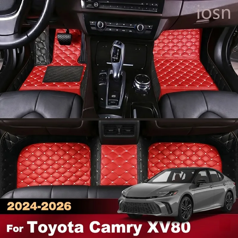 Tapetes Personalizados para Carro Toyota Camry XV80 2024 2025 2026, Acessórios de Interior Automotivo à Prova d'Água para Todas as Condições Climática