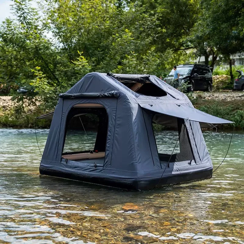 

Outdoor Camping Inflatable Roof Top Tent 4WD Accessories & Equipment for Car Rooftop Use