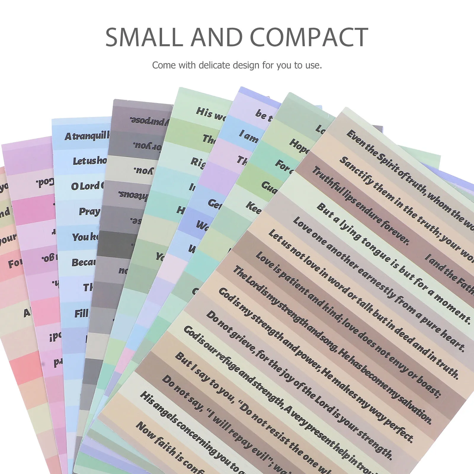 Adesivi per valigie Bagagli Bibbia Journaling Forniture Adesivi decorativi per scrapbooking vintage Parole fai da te Decalcomania per acqua