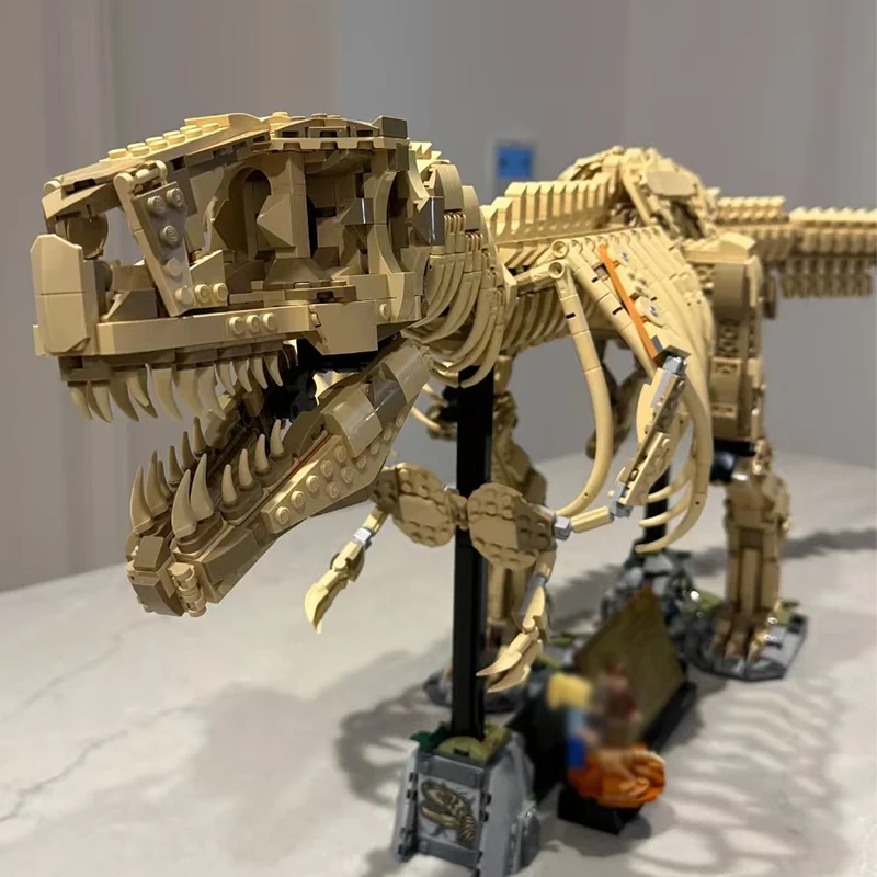 Creative 76968 Park Dinosaur World T-Rex Fossils Tyrannosaurus Rex Bricks Sets Boy Children Christmas Gifts