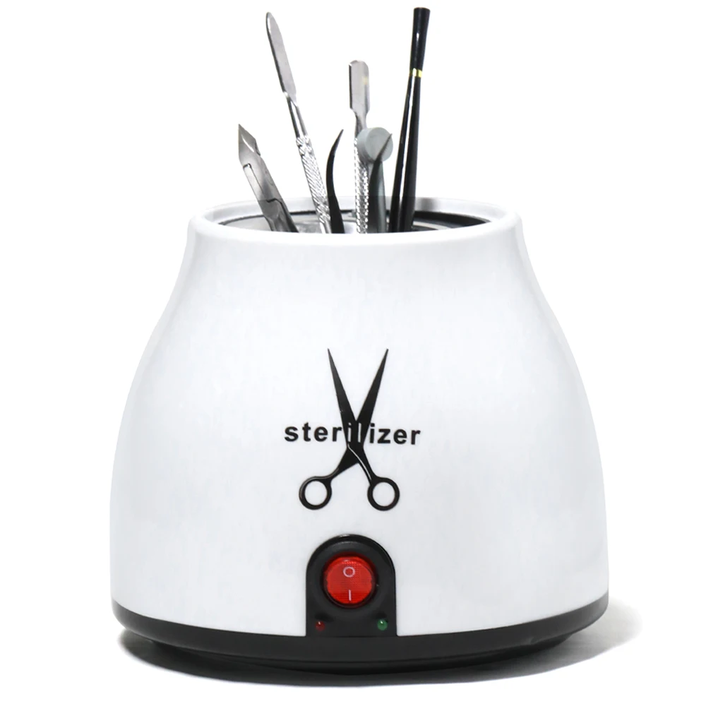 YIKOOLIN 100W Strumento per unghie Sterilizzatore Pentola Macchina per estetista Strumenti per nail art in metallo Sterilizzatori ad alta temperatura per forniture per unghie