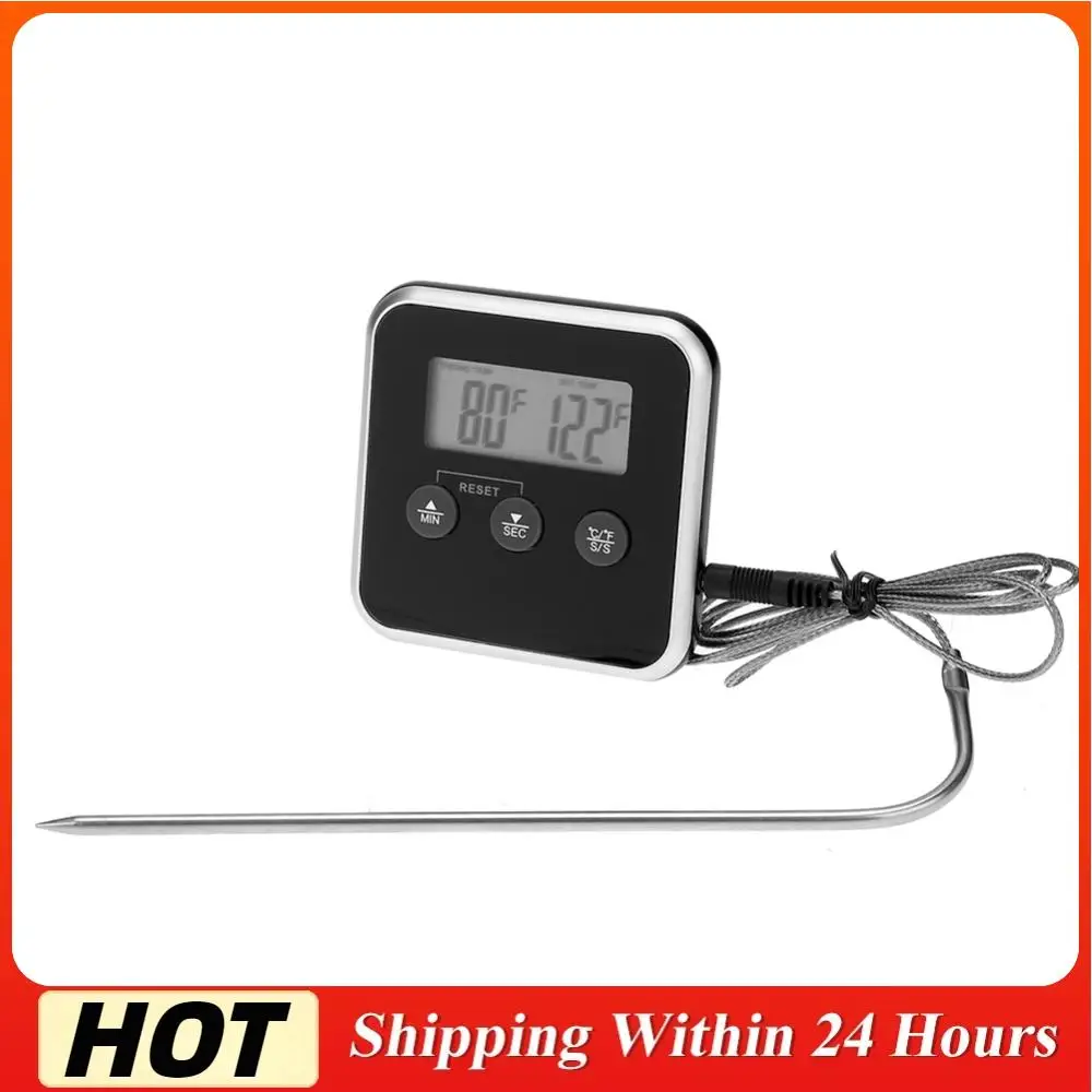 

Электронный термометр, таймер, измеритель температуры пищевого мяса, датчик с зондом, измеритель температуры пищевого мяса, датчик