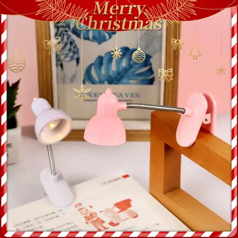

Christmas gift Lamp to Read Book Eye Protection Rotatable Reading Lamp with Clamp Reading Lights for Books Desk Table Bedroom