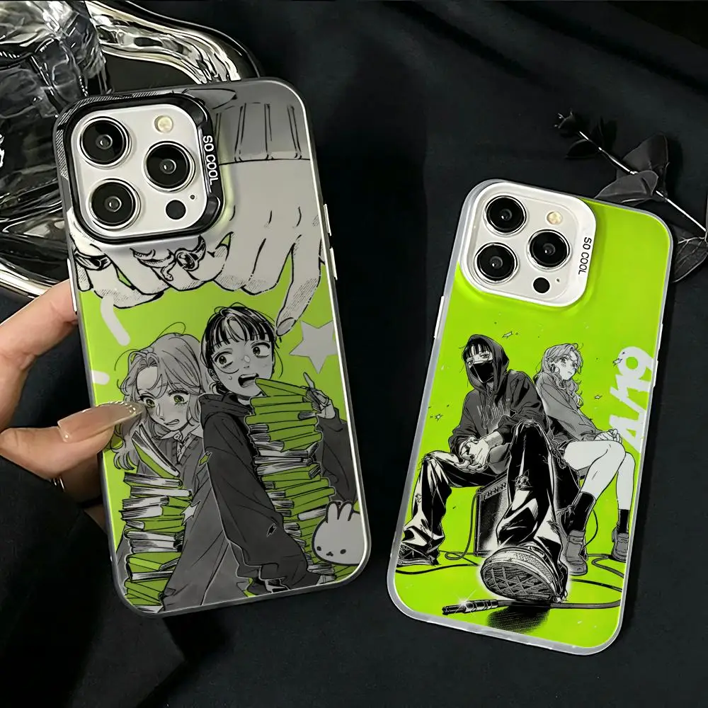 text T-the guy she was interested Phone Case Colorful Hard Matte Shockproof Phone Case for iPhone 13/14/15/16/17 Pro Max