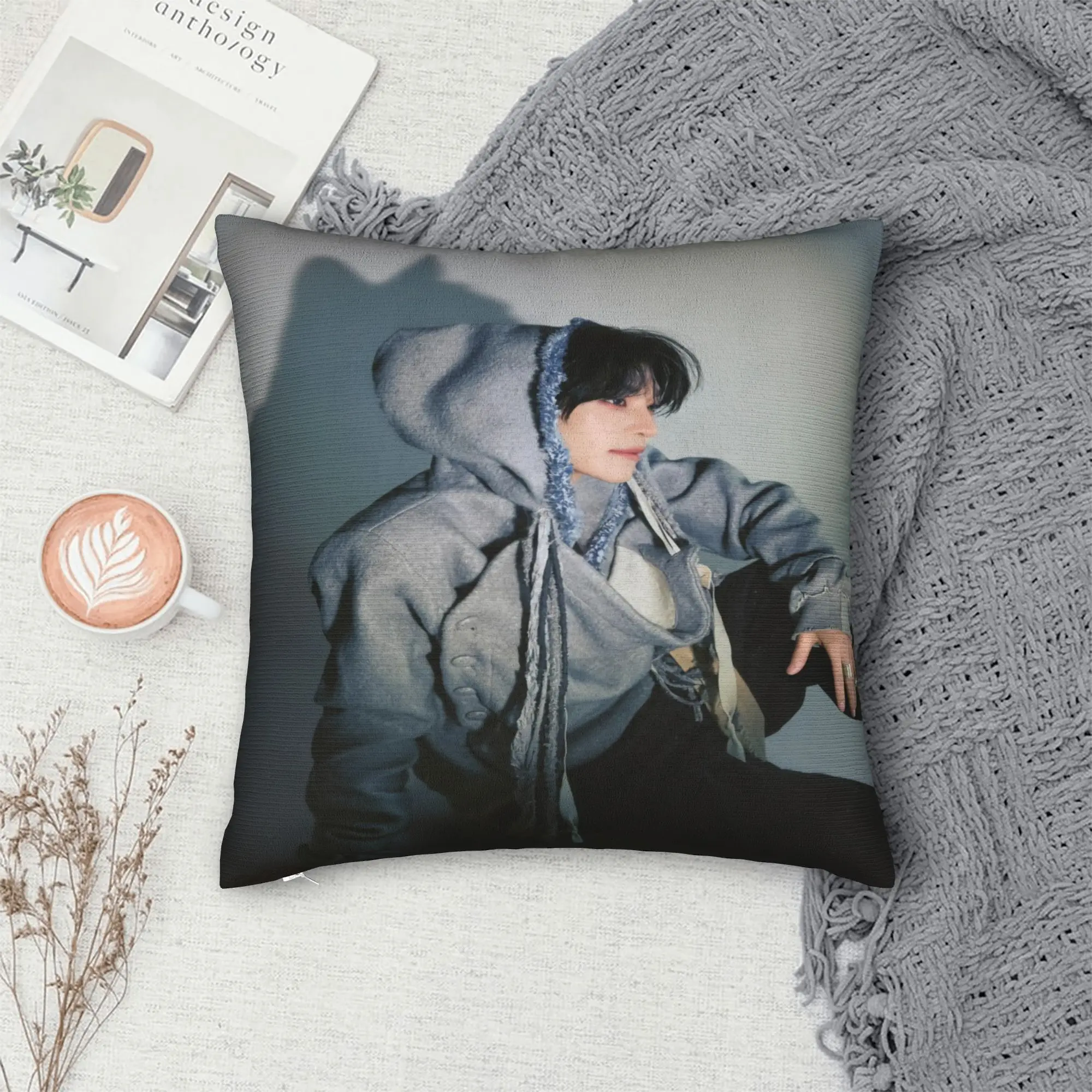 Ald1 Members Pillow Cover  Novelty Pillow Case For Chair Sofa Home Decor Soft Cushion Cover Gift