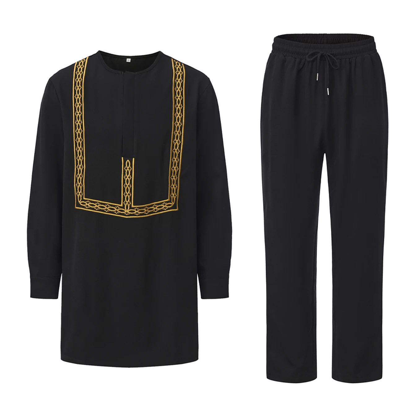 Roupas de grife masculinas, roupas de marca de luxo para homens, traje tradicional africano Dashiki, 2 peças, ternos elegantes para homens, conjuntos completos de calças