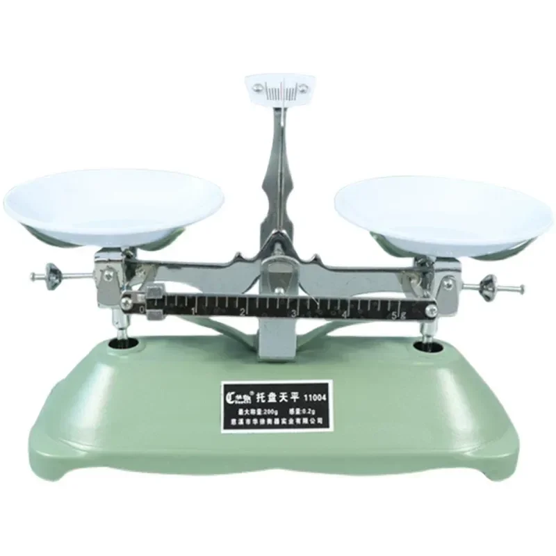 Pallet balance scale primary school junior high school 100g200g500g weight mechanical balance balance physics teaching