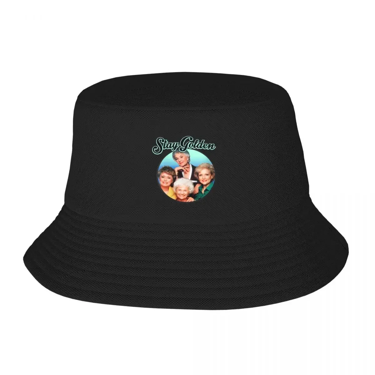 Womens The Golden Girls Stay Golden Four Mature Women TV Show 80s 90s Fans Gifts Bucket Hat |-F-| Streetwear Men's Hats Women's