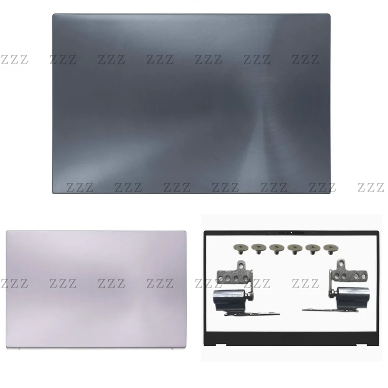 ZZ New For ASUS ZenBook 14 UX425 UM425 UX425J U4700J LCD Back Cover +Bezel+Hinges