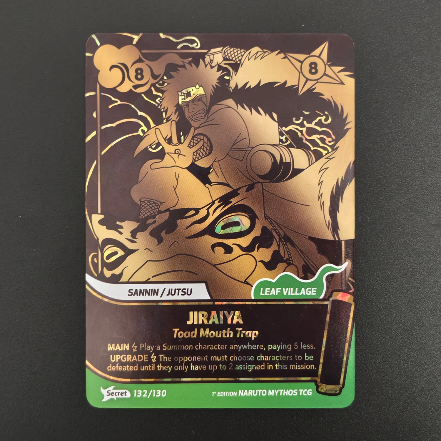 Proxy Naruto Mythos TCG Ecret Variant Golden Finish Tsunade