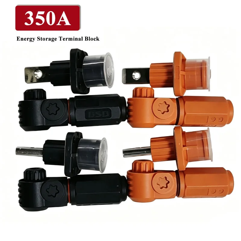 350A Energy Storage Terminal Connector 70-250A 1500V Quick Plug-in Terminals Block Plug High Current Single Core Connectors