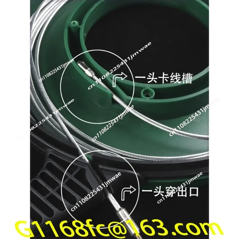 Cable Auxiliary Cable Retractable Aid Fast Wire Puller Special Wire Take-up and Threading Tools Puller for ElectriciansWall part
