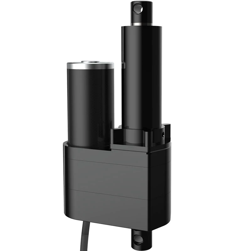 Hochgeschwindigkeits-Industrie-Linearantriebsmotor, 12 V, 24 V, 36 V, elektrischer, robuster Linearbewegungsantrieb mit Montagehalterungen