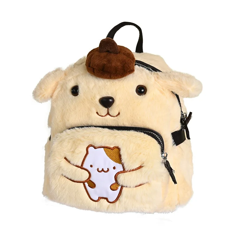 サンリオ漫画クロミぬいぐるみバックパックかわいいハローキティシナモロールメロディープリンファッションバックパック子供の祭りのギフト