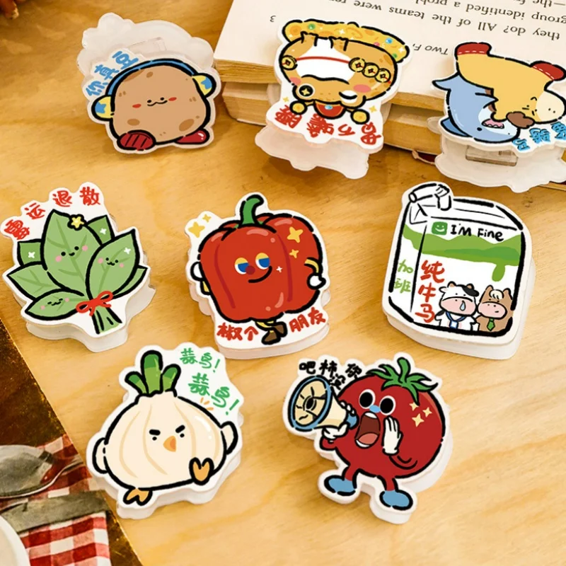 48pcs-lot-kawaii-vegetable-animal-acrylic-clip-cute-photo-craft-diy-decoration-notes-letter-paper-clips-office-school-supplies