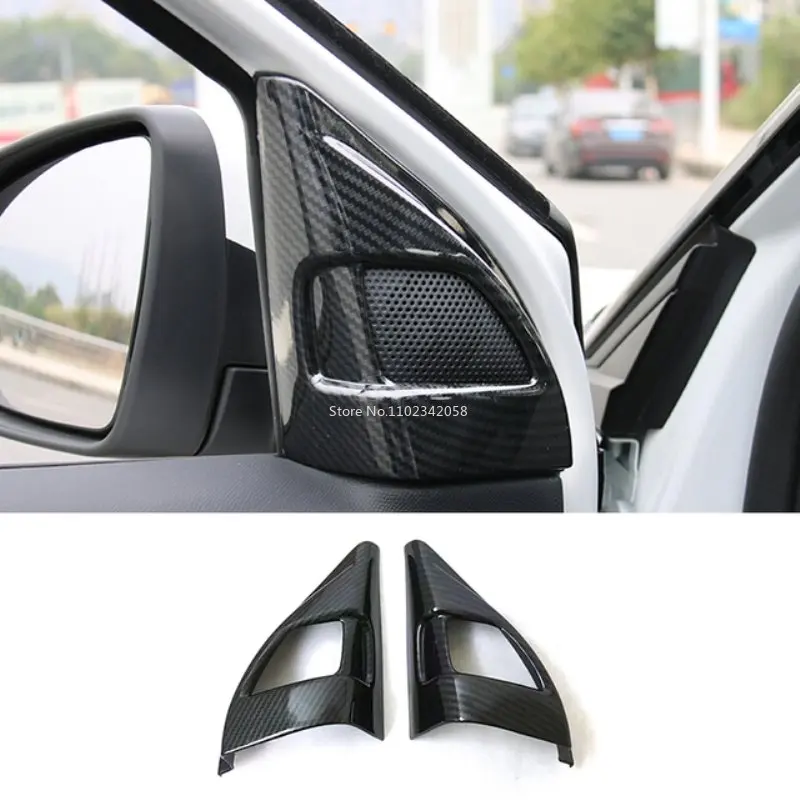 For Citroen C5 Aircross 2018-2022 Interior Car Accessories Carbon Fiber navigation door Handle Bowl A Pillar air outlet Cover