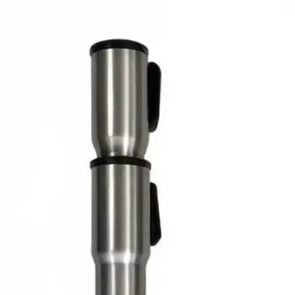 35mm Stainless Steel Telescopic Tube With Click System Adjustable Extension Pipe For Miele S/4 S/5 S/6 C2 C/3 Vacuum Clean