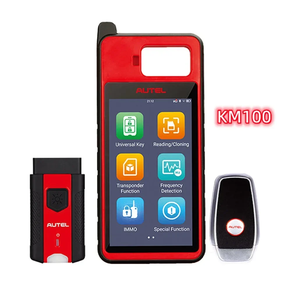 Autel KM100 car key programmer auto key fob programmer locksmith supplies diagnostic tools autel scanners Autel maxilm km100