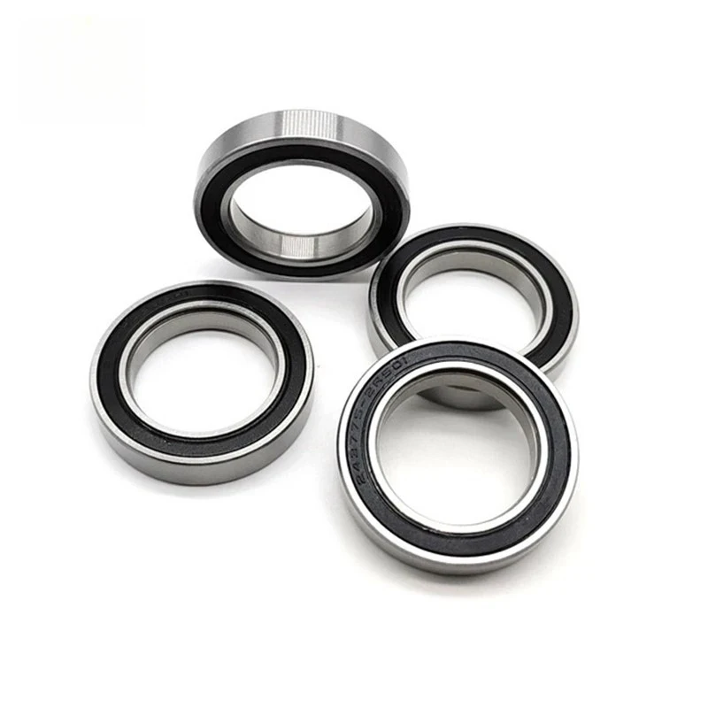 2/4PCS 6805RS Deep Groove Ball Bearings 25×37×7mm Single Rubber Sealed Mini Bearings