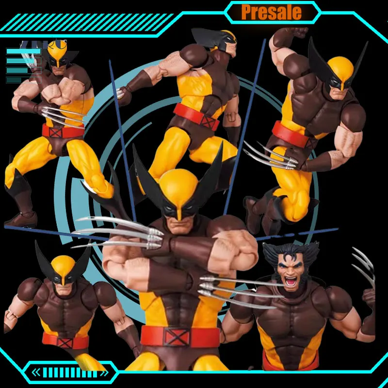 

Новый CT Toys Росомаха Фигурка X-Men Shf Mafex 138 Коричневый Комикс Аниме Фигурка Ко Модель Фигурка Статуя Игрушки Рождественские Подарки