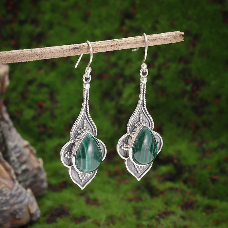 Exquisite Green Artificial Gemstone Hypoallergenic Earrings for Women Elegant Casual Evening Jewelry Girls Gifts