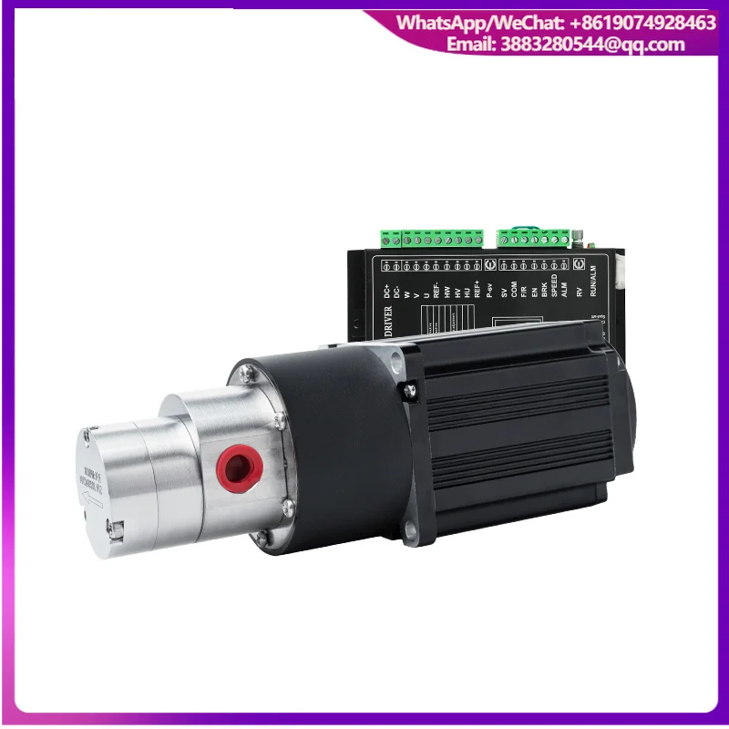 Stainless Steel Coffee Machine Gear Pump Small Volume Flow Circulation Metering Pump Magnetic Drive Pump