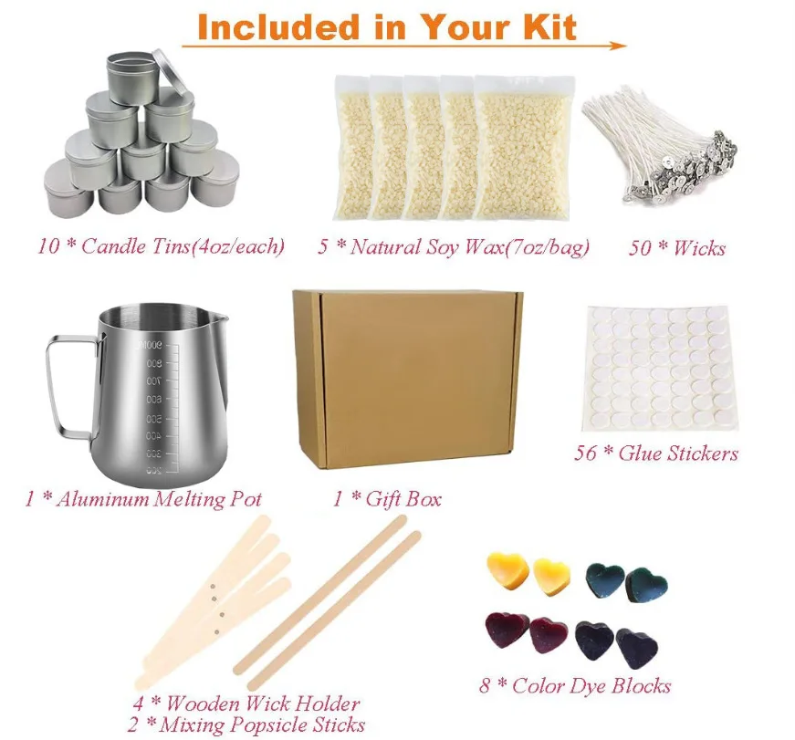 Candle Making Kit Aromatherapy Candle Tool Set Wholesale Home DIY Candle Set