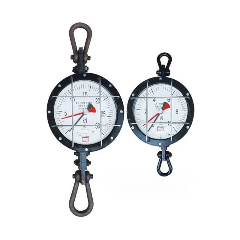 

Mechanical tension meter for oil drilling 0-50KN mechanical tension meter, pointer mechanical tension meter