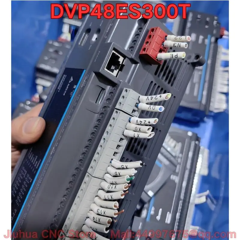 Second-hand DVP48ES300T PLC controller function test is normal Latest Prices as of September 2026