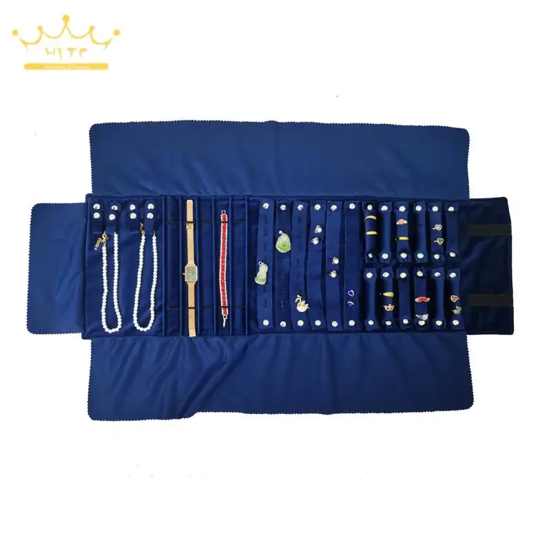 Velvet Jewelry Bags Multifunctional Set Jewelry Storage Pouch Neckalce Watch Pendant Holder Earrings Rings Packaging