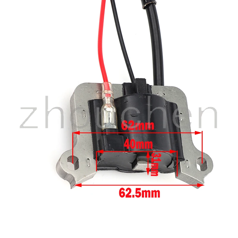 Ignition Coil Magneto Module for 43CC 52CC CG430 CG520 Trimmer Brush Cutter Chainsaw Lawn Mower Parts Garden Tools Accessories