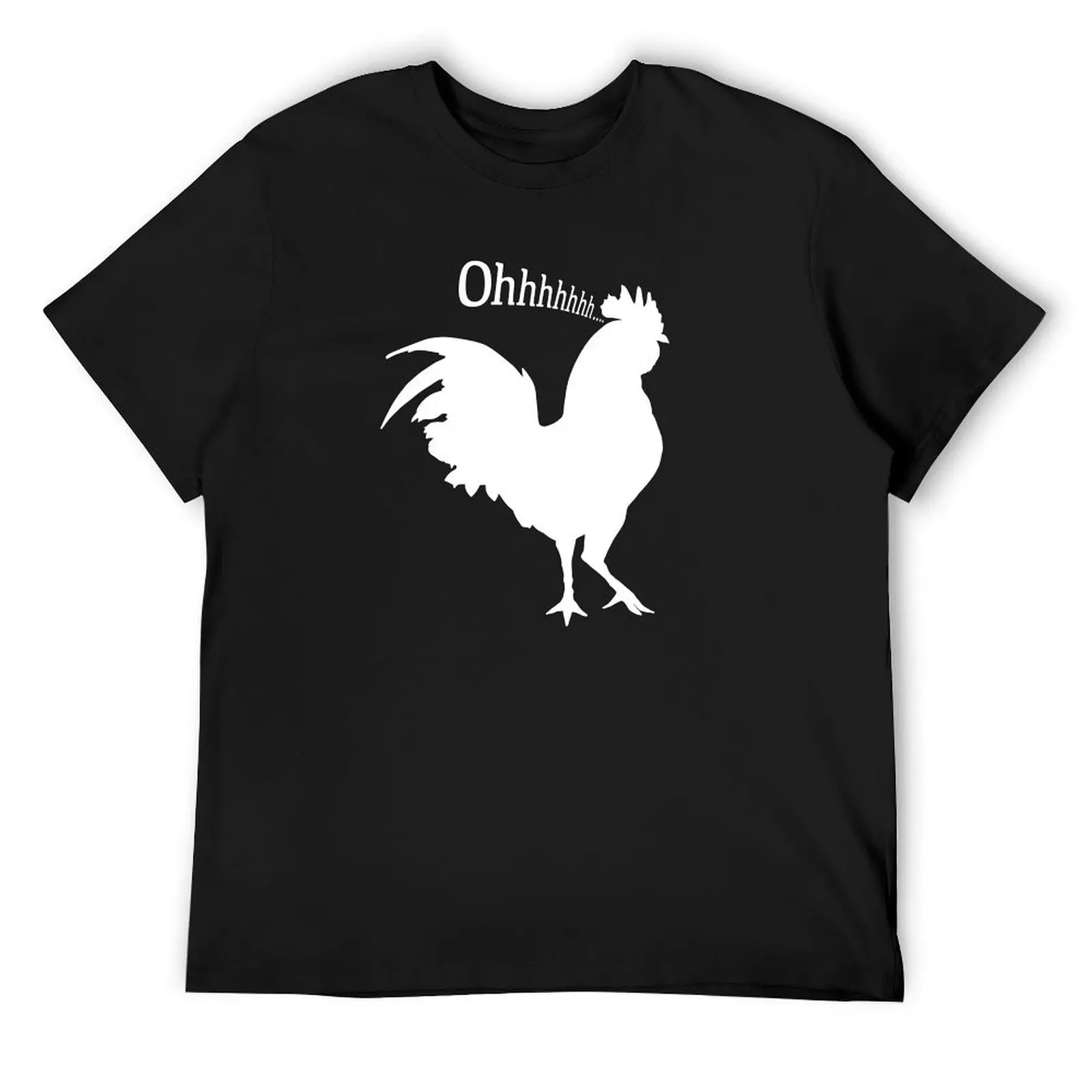 

Oh Cock! T-Shirt boys animal print tops T-shirts man blue lock plain white t shirts men