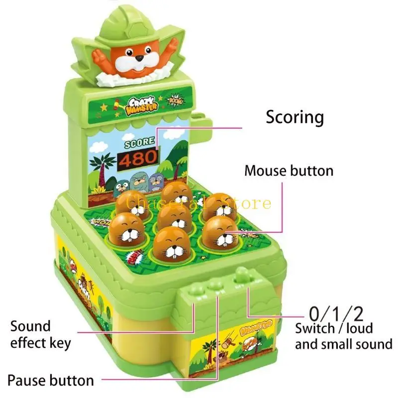 E7ce bateu um jogo toupeira brinquedo brinquedo arcade arcade brinquedos iniciais