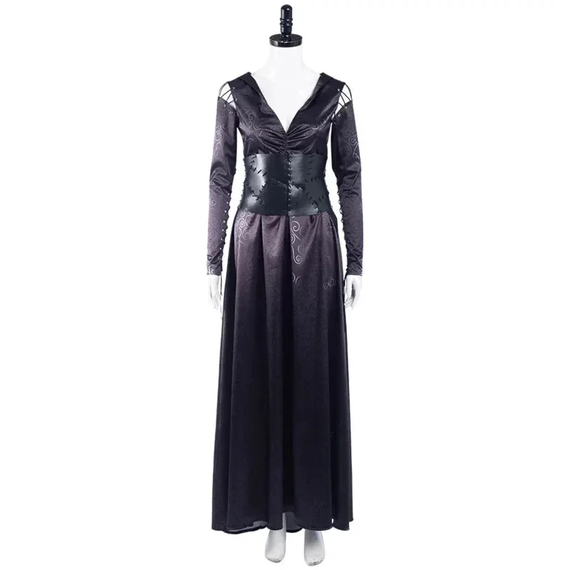 

Bellatrix Lestrange Cosplay Costume Halloween Carnival Dress Suit