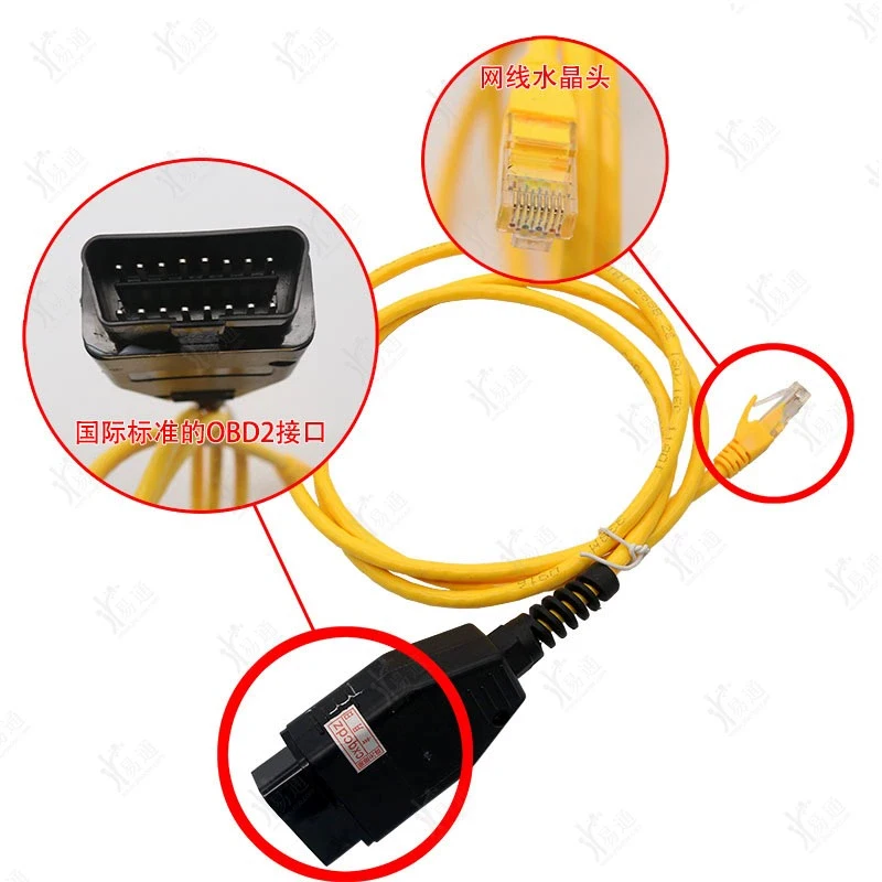 It is applicable to Lynk & Co remote wiring harnesses, BMW Volkswagen Wall remote diagnostic programming ENET wiring harnesses