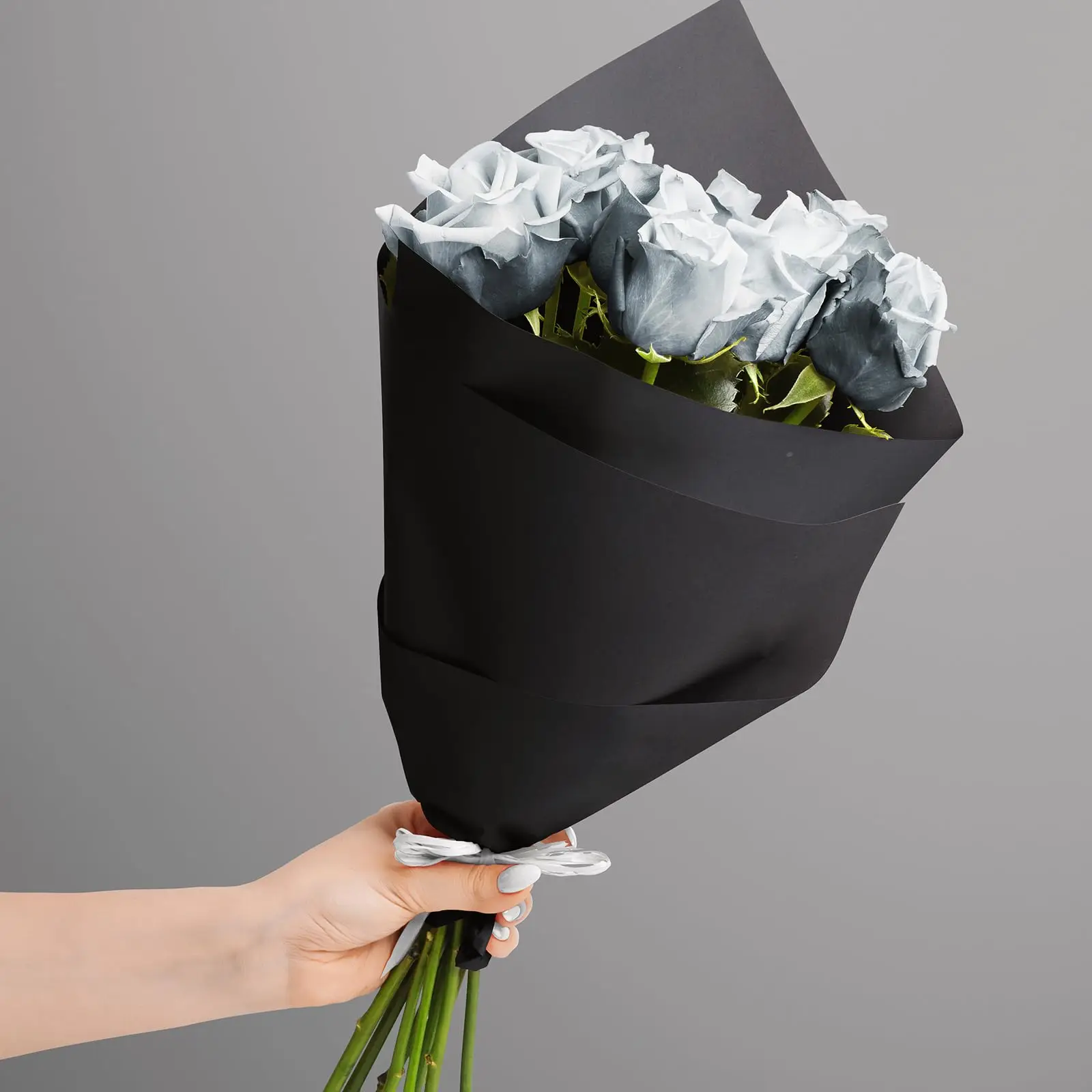 Black Kraft Paper Roll for Gift Wrapping Moving Packing Black Paper Roll for Painting DIY Flowers And Gifts Environmental Paper