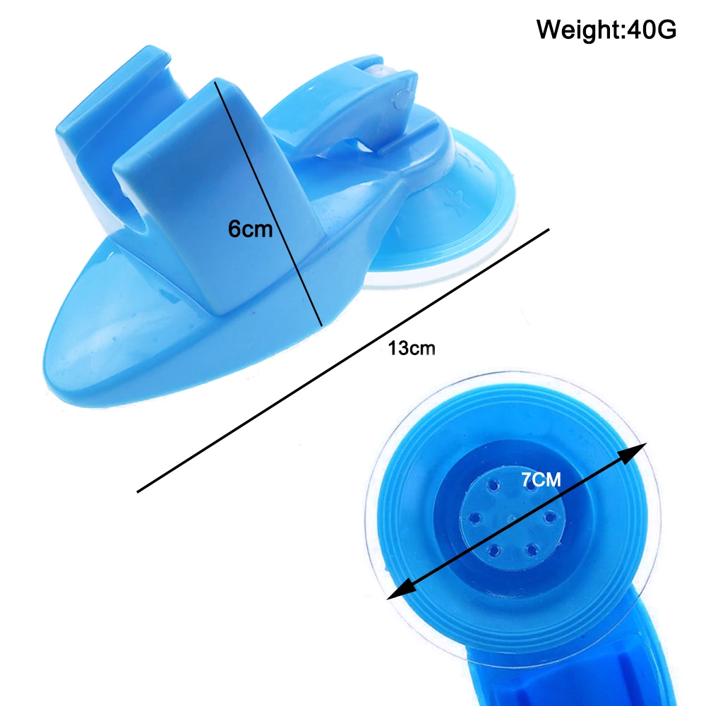 1PC 40G Bathroom  Thickening Strong  Attachable Shower Head Holder Movable  Bracket Powerful Suction  Seat Chuck Anti Fall