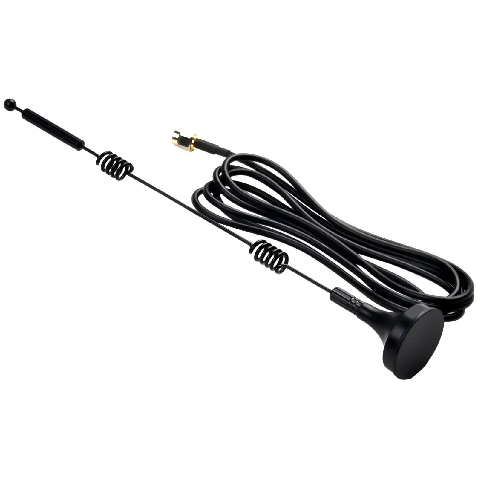 

12dBi Antenna Antenna 1pcs 2.4G/5.8GHz External Magnetic Base SMA Male WiFi Antenna Car Spare Parts High Quality