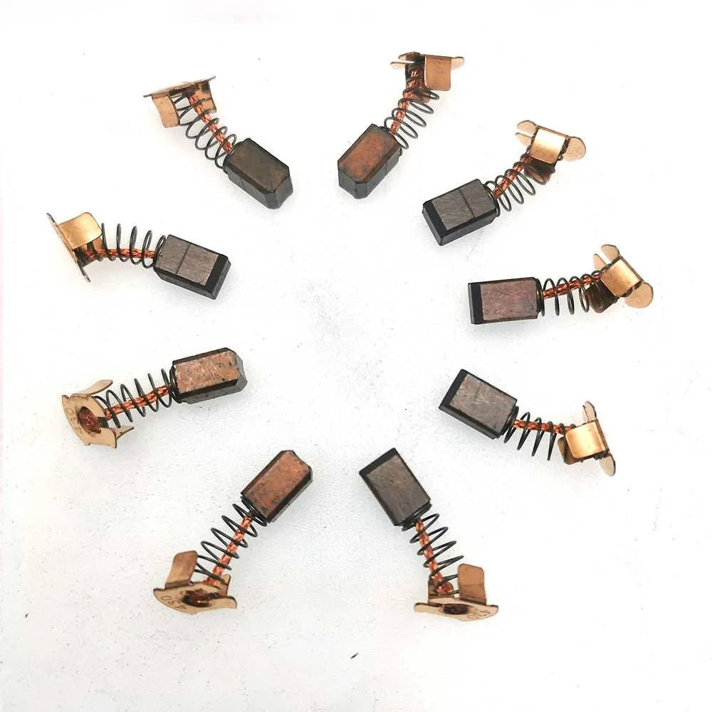 10PCS CB430 Carbon Motor Brushes For Makita 18V LXT Angle Grinder BHR200 DGA452 191971-3 Replacement Part For Electric Tools