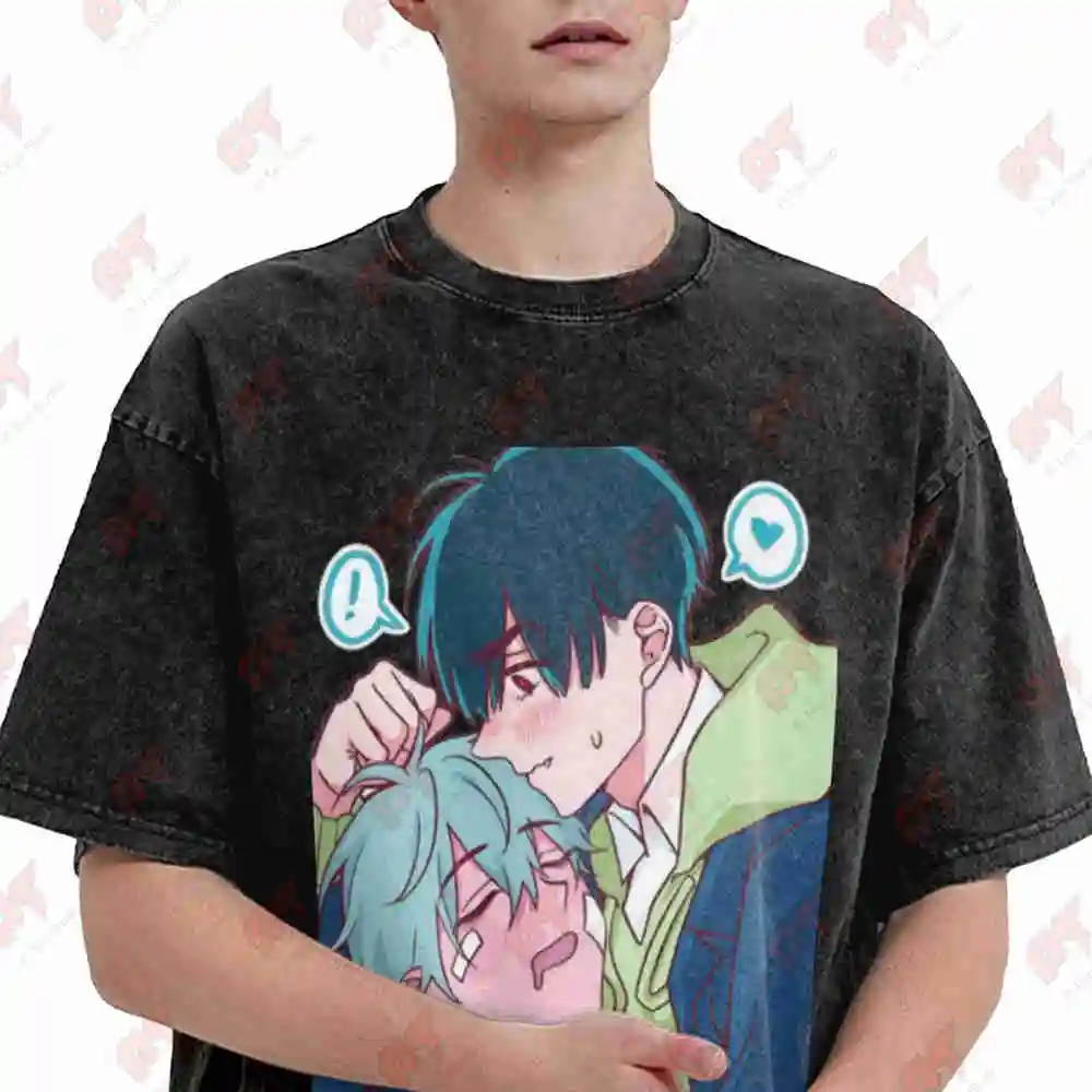Ivantill Ivan Till Alien Stage Vintage Washed Tee Pure Cotton T-Shirt